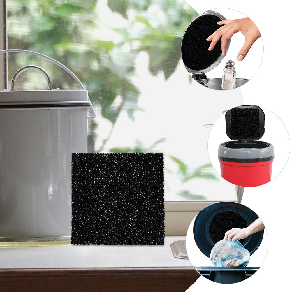 Compost Bin - 12Pcs Carbon Replacement Filter for Garbage