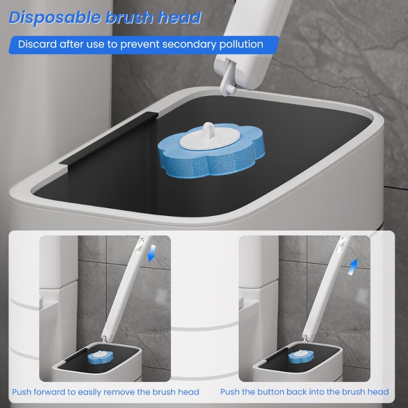 Disposable Toilet Brush Cleane - огляд і ціна Eco Sponge