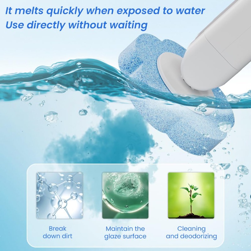 Disposable Toilet Brush Cleane - огляд і ціна Eco Sponge