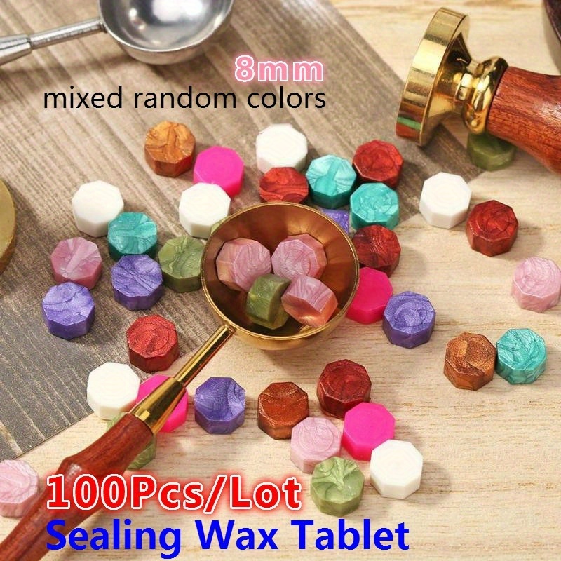 100Pc Retro Sealing Wax Octago - огляд і ціна Beeswax Wrap