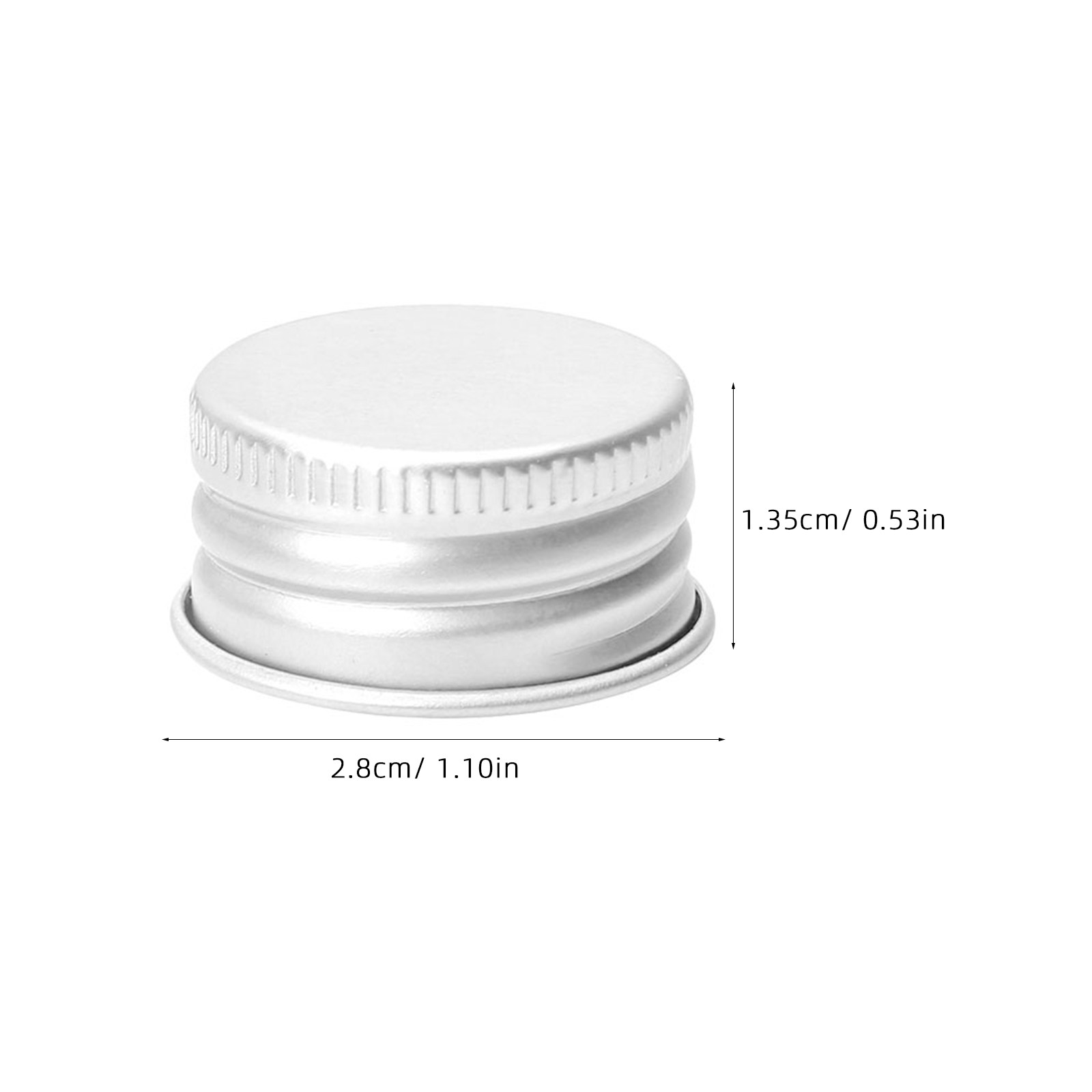 80Pcs Aluminum Screw Caps for  - огляд і ціна Reusable Bottle