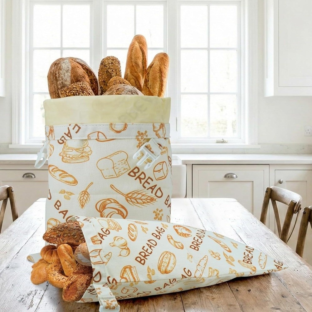 New Reusable Beeswax Bread Bag - огляд і ціна Reusable Bag