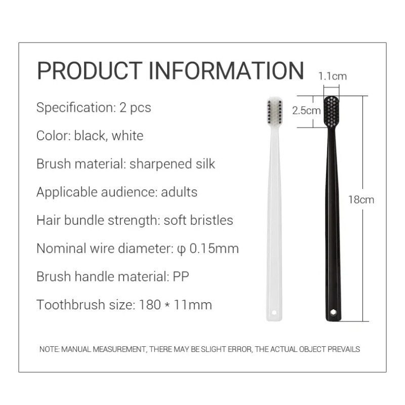 2-10PC Eco-Friendly Bamboo Cha - огляд і ціна Bamboo Toothbrush
