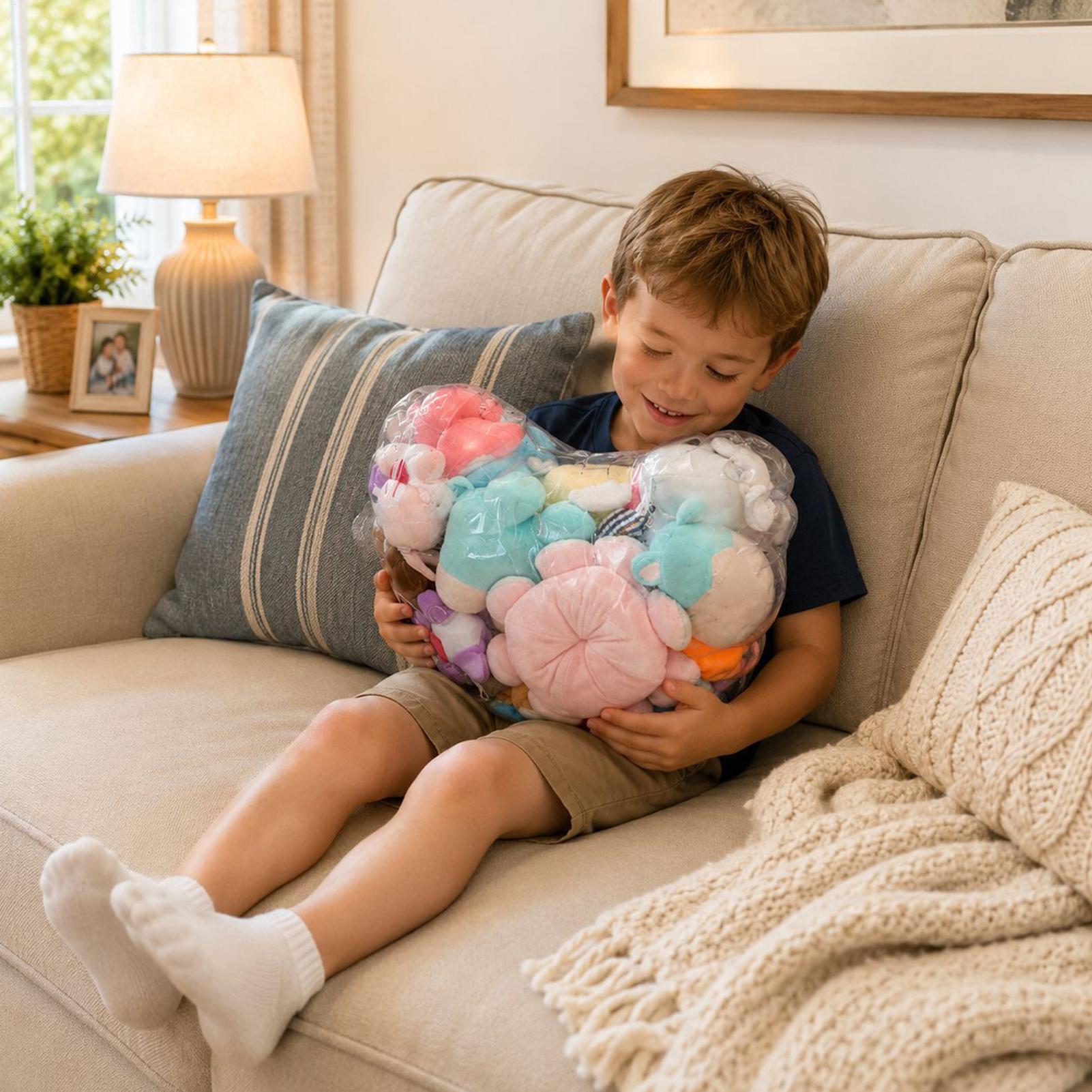 Stuffed Animal Organizer Clear - огляд і ціна Reusable Bag