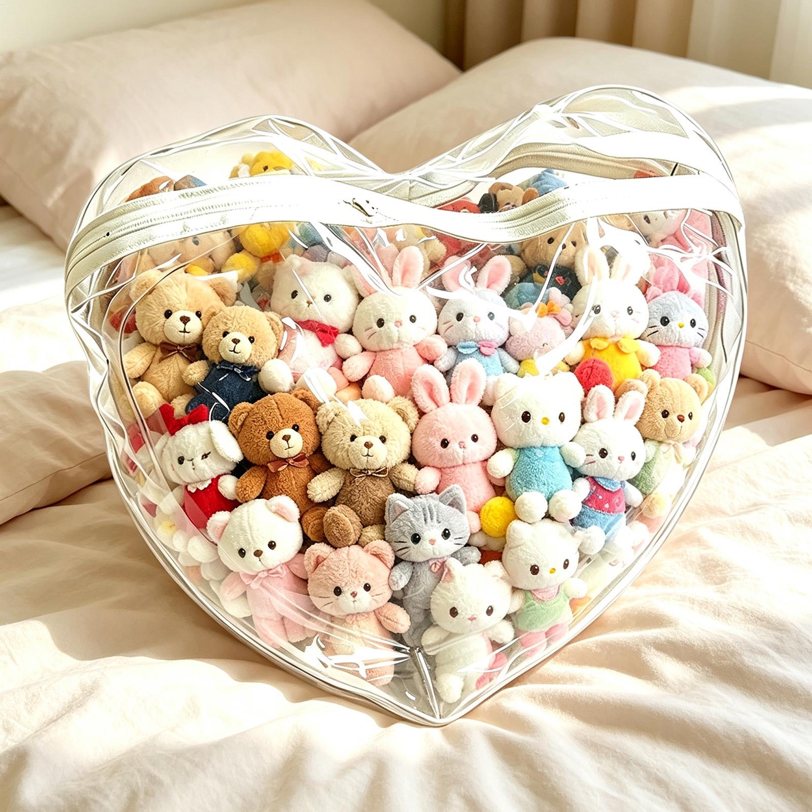 Stuffed Animal Storage Clear D - огляд і ціна Reusable Bag