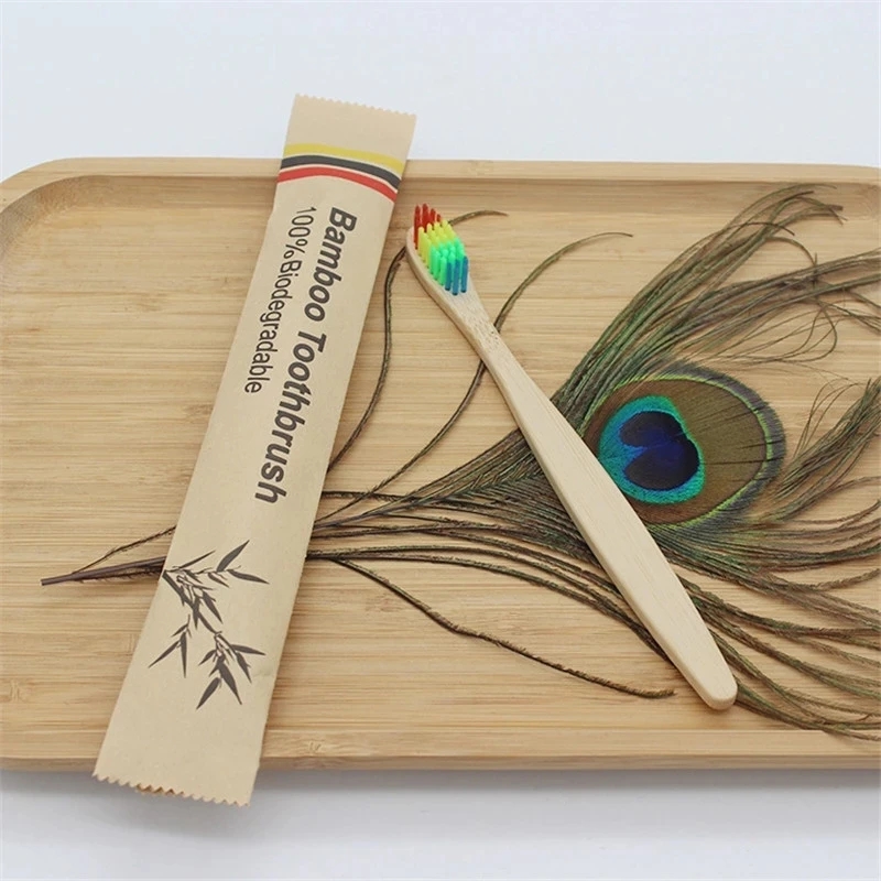 Bamboo Toothbrushes 100Pcs Eco - огляд і ціна Bamboo Toothbrush