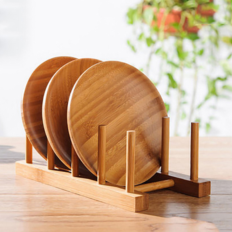 Kitchen Drainer Rack Dish Pot  - огляд і ціна Bamboo Cutlery