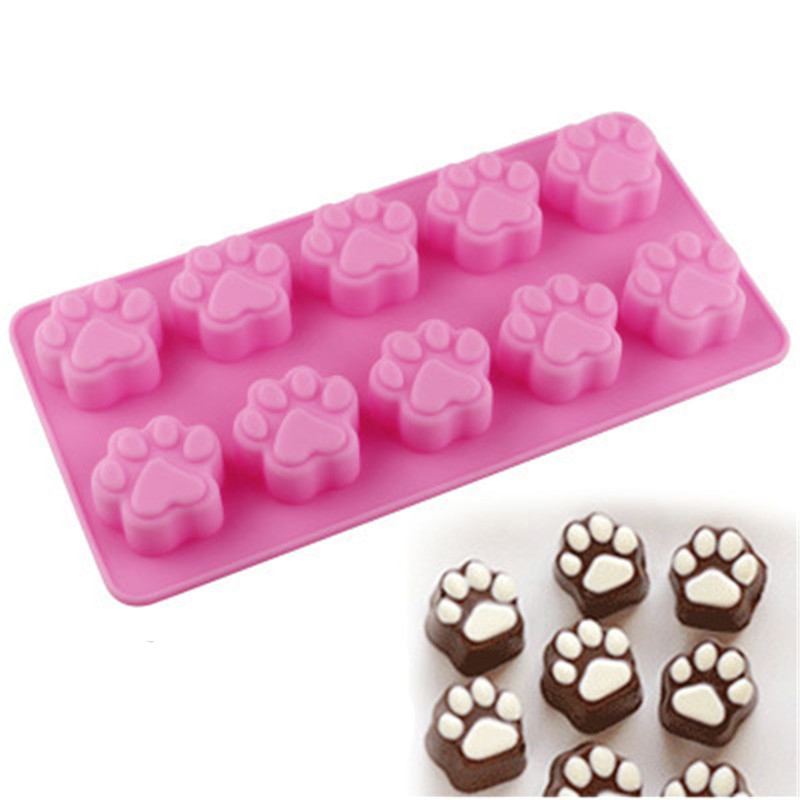 Cat Claw Shape Chocolate Silic - огляд і ціна Eco Soap